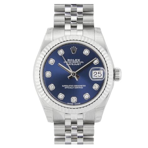 rolex 178274 diamond|ladies rolex blue face diamonds.